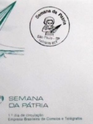FDC Oficial nº 159 de 1978 Semana da Pátria SP 24753