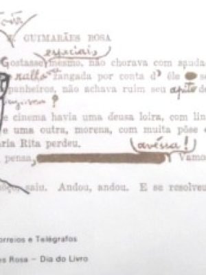 FDC Oficial nº 165 de 1978 Guimarães Rosa SP 6731