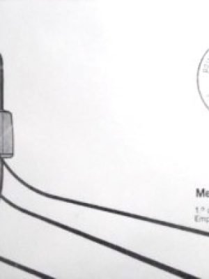 FDC oficial nº 171 de 1979 Metrô do Rio de Janeiro RJ 10471
