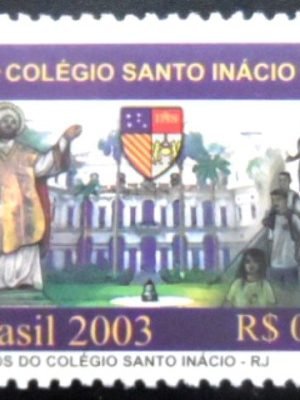 Selo postal do Brasil de 2003 Colégio Santo Inácio M