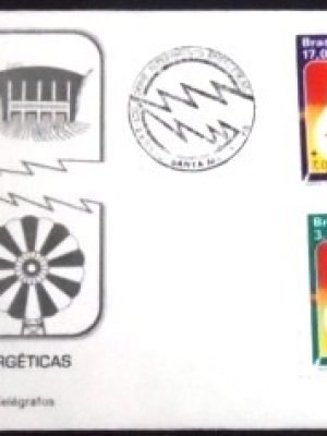 FDC oficial nº 192 de 1980 Alternativas Energéticas RS 9512