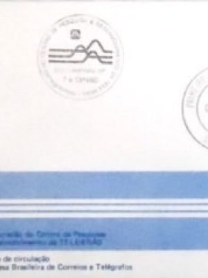 FDC oficial nº 211 de 1980 Telebrás SP 1316