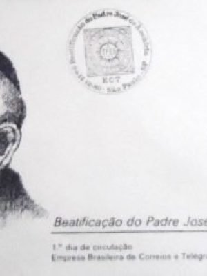 FDC oficial nº 215 de 1980 Padre José de Anchieta SP 13229