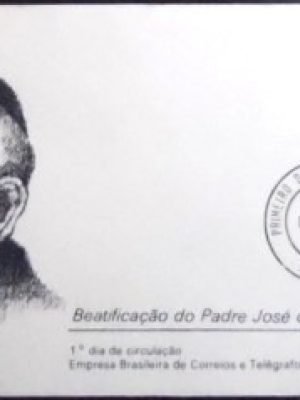 FDC oficial nº 215 de 1980 Padre José de Anchieta PB 4749