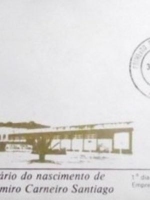 FDC Oficial nº 241 de 1981 Theodomiro Carneiro Santiago SP 1616