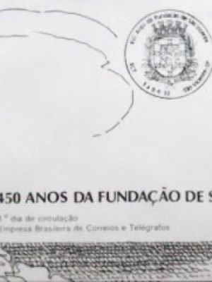 FDC oficial nº 254 de 1982 São Vicente SP 27064