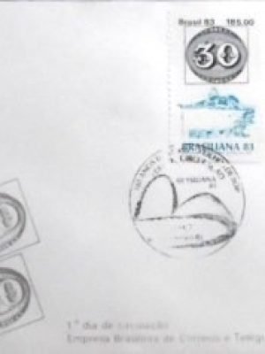 FDC Oficial nº 294 de 1983 Olhos-de-Boi RJ 19793