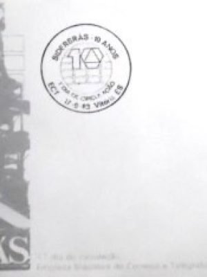 FDC Oficial nº 305 de 1983 Siderbrás ES 15583