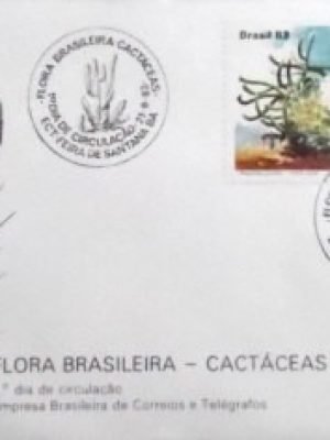 FDC Oficial nº 306 de 1983 Cactáceas BA 7887