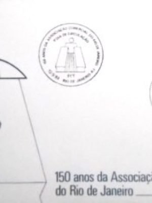 FDC oficial nº 337 de 1984 Associação Comercial RJ 10186