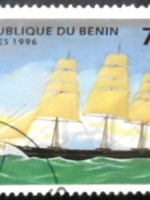 Selo postal do Benin de 1996 Nightingale NCC