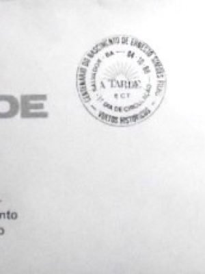 FDC nº 405 de 1986 Ernesto Simões Filho BA 32607