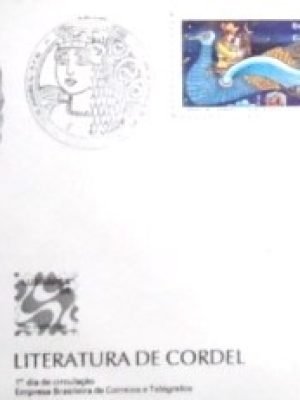 FDC oficial nº 410 1986 Literatura de Cordel RJ 18057