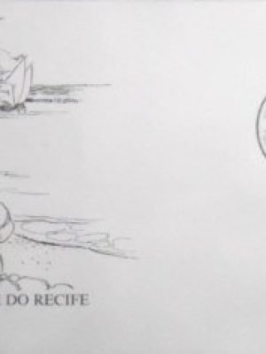 FDC oficial nº 431 de 1987 Cidade do Recife PE68297