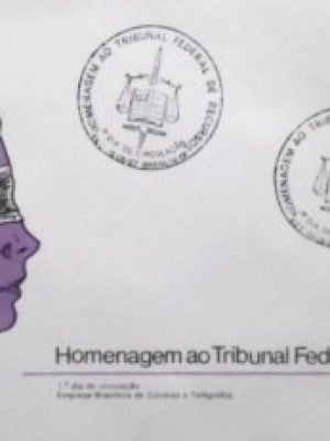 FDC oficial nº 422 de 1987 Tribunal Federal de Recursos DF 20437