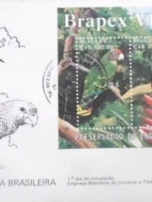 FDC Oficial nº 459 de 1988 BRAPEX 88 SP 28167