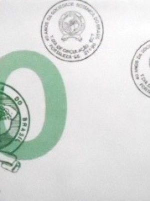 FDC oficial nº 490 de 1990 Sociedade Botânica CE 12431