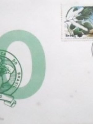 FDC oficial nº 490 de 1990 Sociedade Botânica CE 18720