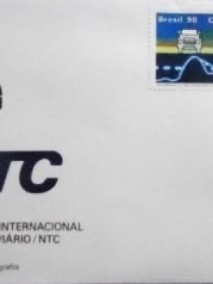 FDC oficial nº 502 de 1990 Congresso NTC RJ 17031