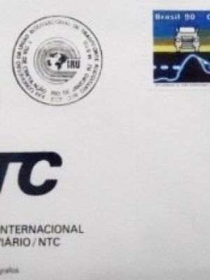 FDC oficial nº 502 de 1990 Congresso NTC RJ 21576
