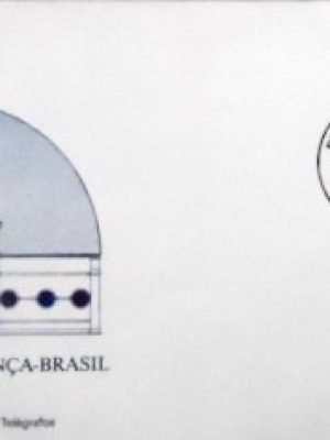 FDC oficial de 1990 Casa França - Brasil RJ 6367