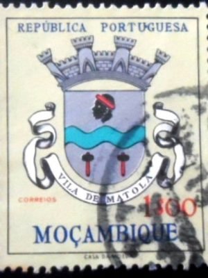Selo postal de Moçambique de 1961 Vila Matola U