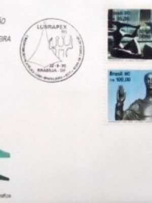FDC oficial nº 514 de 1990 LUBRAPEX 90 DF 5181