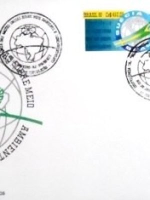 FDC oficial nº 556 de 1992 ECO 93 RJ 15096