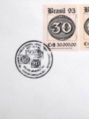 FDC oficial nº 590 de 1993 Olhos-de-Boi RJ 11520