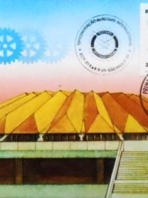 Máximo Postal Oficial nº 66B de 1981 Rotary Perfis SP 13914