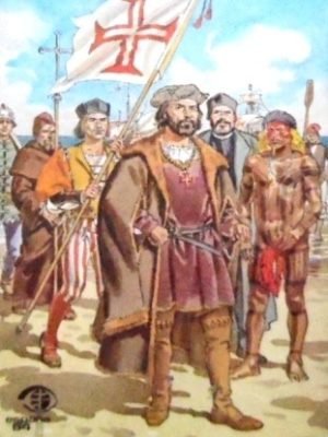 Cartão postal Oficial de 1984 Pedro A. Cabral