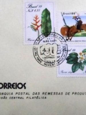 Franquia Postal de 1989 Eletropaulo FP