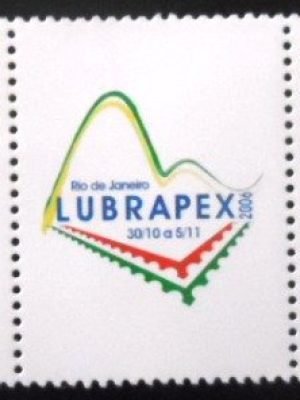 Triptico do Brasil de 2006 Menino e Sambista com Vinheta M