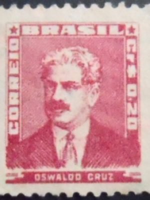 Selo postal do Brasil de 1954 Oswaldo Cruz 20 N C