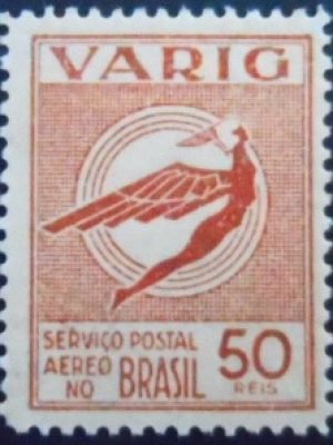 Selo postal do Brasil de 1934 Varig V 36 M