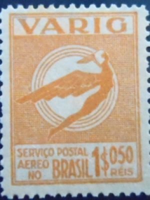 Selo postal do Brasil de 1934 Varig V 40 M