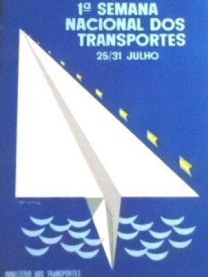 Cartão Postal do Brasil de 1960 Semana Nacional Transportes