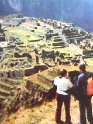 Cartão Postal do Peru Vista Machu Pichu