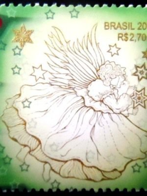Selo postal do Brasil de 2009 Anjos M