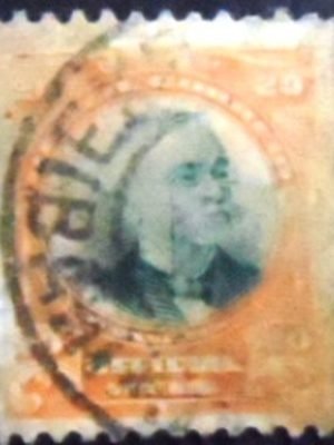 Selo postal do Uruguai de 1998 Mauricio Lopez Lomba U