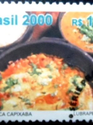 Selo postal do Brasil de 2000 Moqueca Capixaba MCC