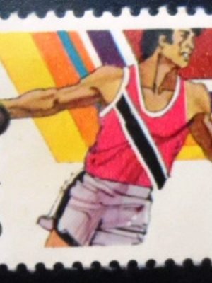 Selo postal dos Estados Unidos de 1983 Discus N