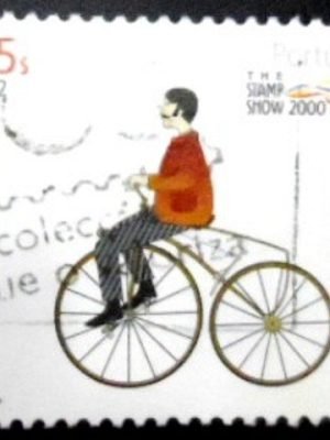 Selo postal de Portugal de 2000 Michaux 1868 U