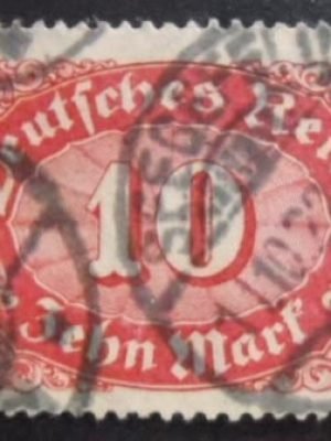 Selo postal da Companhia Moçambique de 1918 Cattle Breeding 50 U