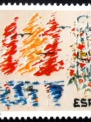 Selo postal da Espanha de 1992 Expo '92 World's Fair M
