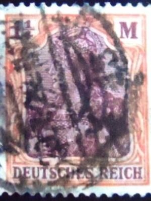 Selo postal da Holanda de 1957 Queen Juliana 10 U