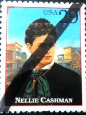 Selo postal dos Estados Unidos de 1994 Nellie Cashman U