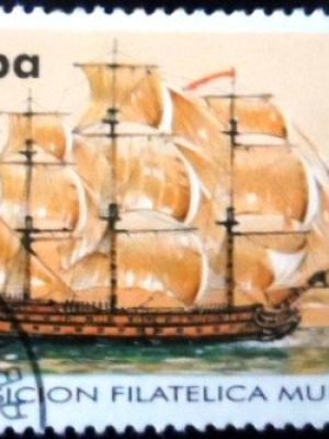 Selo postal de Cuba de 1996 San Pedro de Alcantara NCC