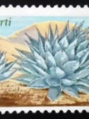 Selo postal dos Estados Unidos de 1981 Desert Plants Agave N