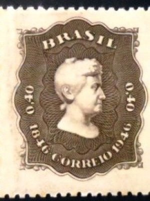Selo postal do Brasil 1946 Princesa Isabel N